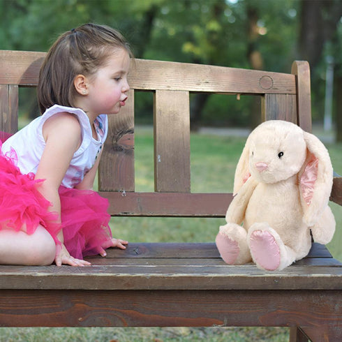 Stuffed Bunny Rabbit with Floppy Ears